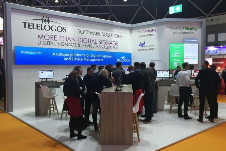 Stand Telelogos salon ISE