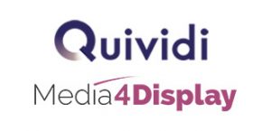 Logo Quividi compatible avec Media4Display