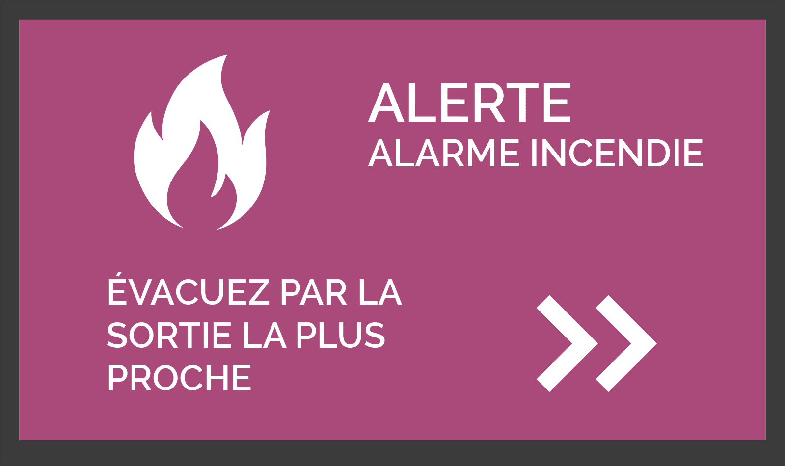 Tableau de bord dynamique permettant l'alerte d'urgence