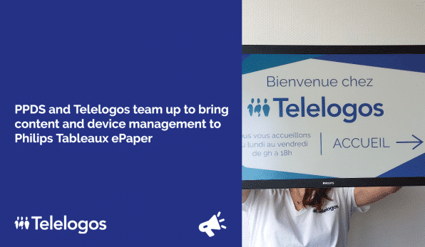 Telelogos and PPDS : Epaper content and device management solution