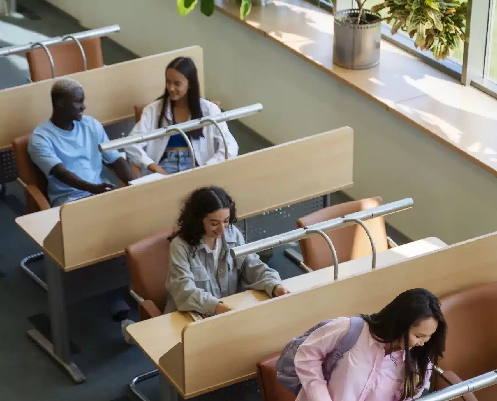 Etudiants au sein d'un université