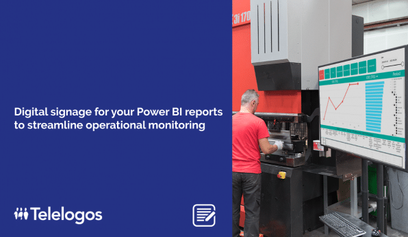 Digital signage for your Power BI reports to streamline operational monitoring.