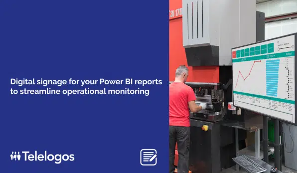 Digital signage for your Power BI reports to streamline operational monitoring.